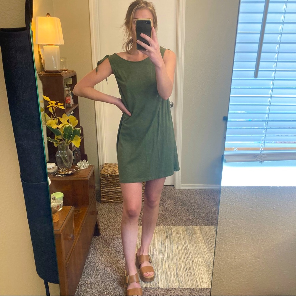 Sanctuary Green Tank Dress